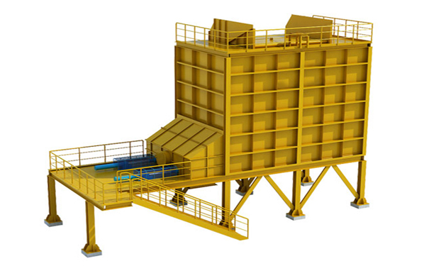 滑架料仓的特点及碳化处置